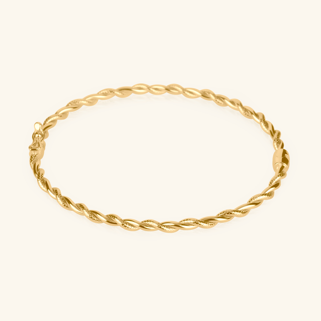 Simple Bangle Rope Design Rope Bangle – Foundry