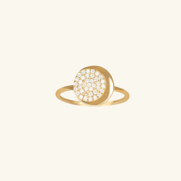 Crescent Moon Ring, Handcrafted in 925 sterling silver