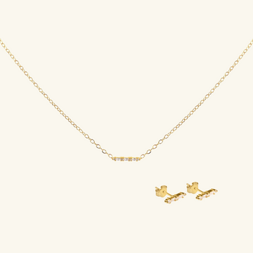 Dash Line Bundle, Handcrafted in 925 sterling silver