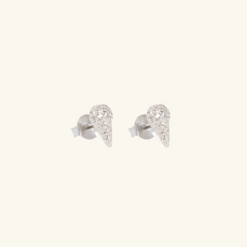 Gelato Studs, Handcrafted in 925 sterling silver
