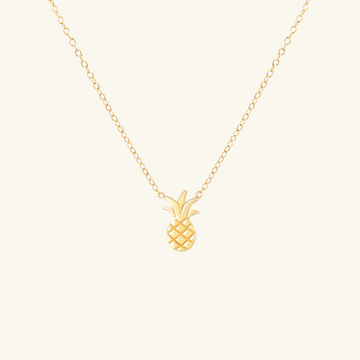Piña Necklace, Handcrafted in 925 sterling silver