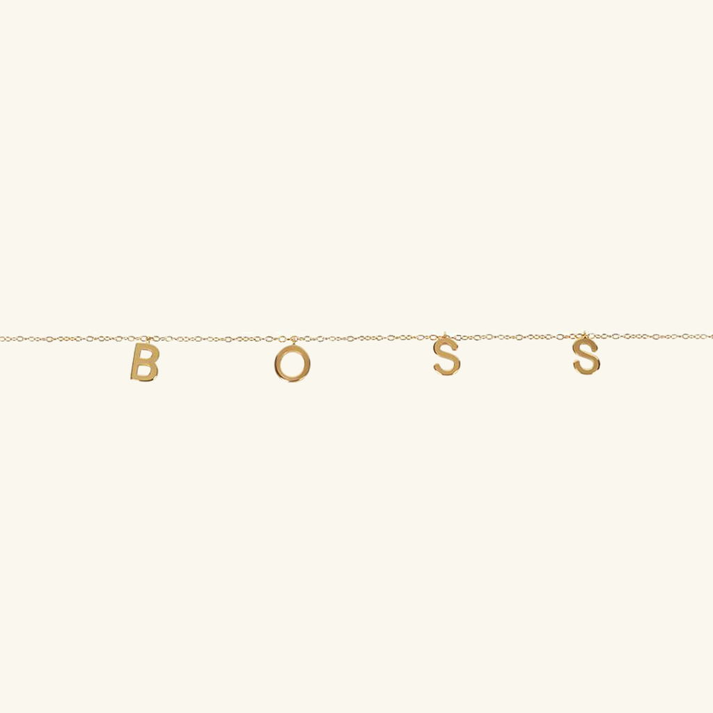 Boss Bracelet, Handcrafted in 925 sterling silver
