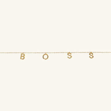 Boss Bracelet, Handcrafted in 925 sterling silver