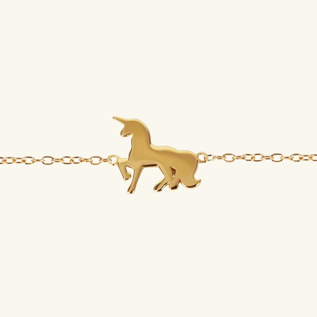 Unicorn Bracelet.Handcrafted in 925 Sterling Silver